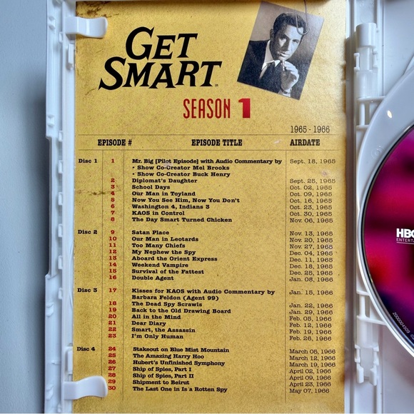 Get Smart: The Original 1960s TV Series - Season 1 and 2 (DVD, 8 DISCS) - Picture 11 of 16